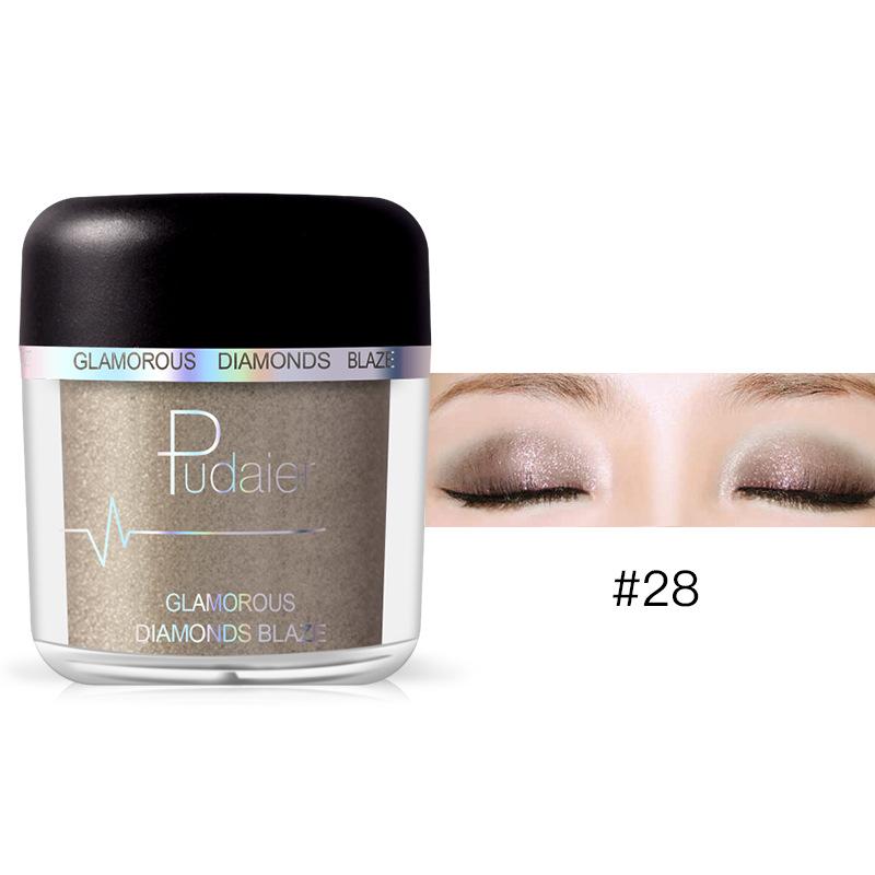 Makeup Diamond Bright Powder Eye Shadow Powder Pearl Light Matte Thin Flavored Eye Shadow Glitter Sequins