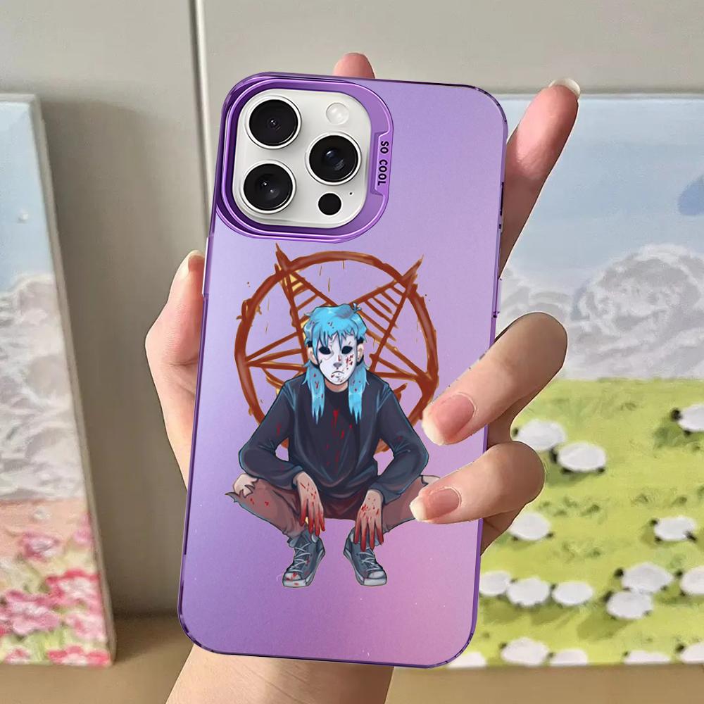 

Sally Face Phone Case For IPhone 16 15 14 13 12 11 Pro Max X XR XSMAX 8 7 Plus Matte Shockproof Back Cover iPhone 14 plus