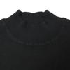 HERMES Cashmerex Silk Short Sleeve Knit Sweater/ tops 38 blackUsed
