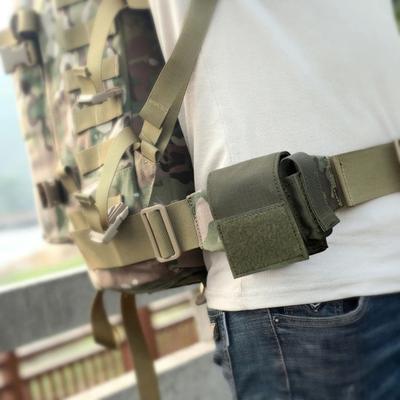 Bolsa Tática Molle Pequena Bolsa de Utilidade Tática Estojo para Bateria Porta-Cartões de Utilidade EDC Encaixe para Isqueiro para Colete Tático Cinto