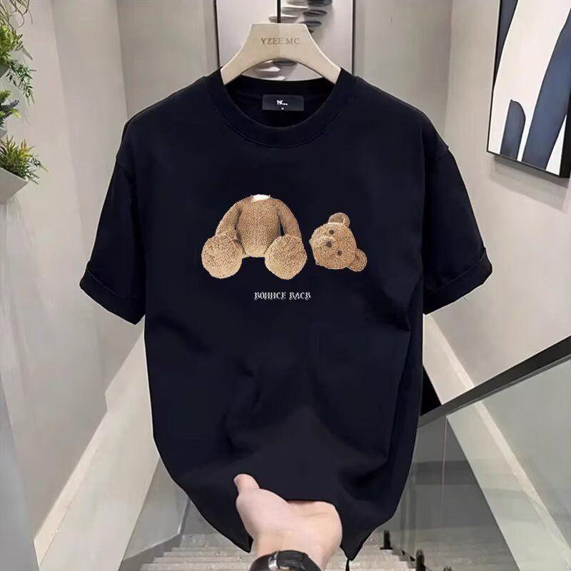 Unisexs VintageInspired Heavyweight Cotton TShirt Soft Breathable Fabric Relaxed Fit Classic Black White 2XL