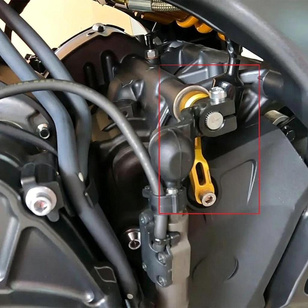 Shifting Gear Stabilizer Aluminum Holder Bracket for Yamaha MT09 FZ09 XSR900 Tracer9 GT Niken R9 Modification Accessories