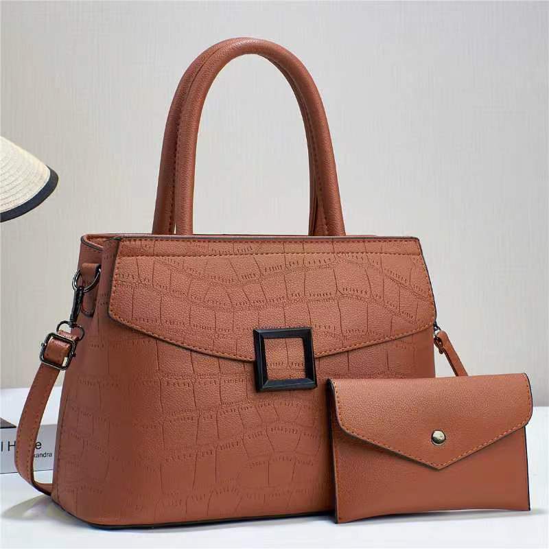 New Handbag Fashion Women's Bag Large Capacity Child Bag Leisure 100 Shoulder Oblique Cross Bag Trend