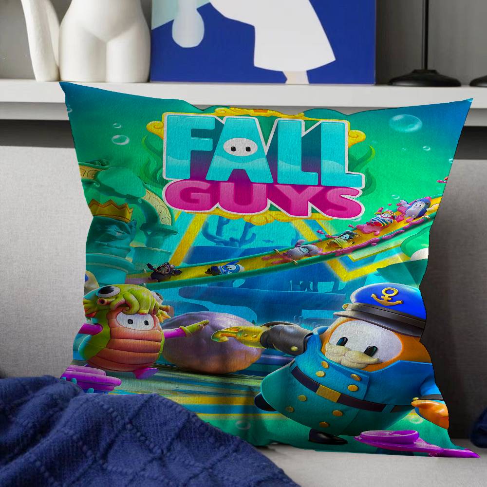 Fall Guys Kissen Geschenk Home Office Dekoration Schlafzimmer Sofa Auto Kissenbezug Hülle x