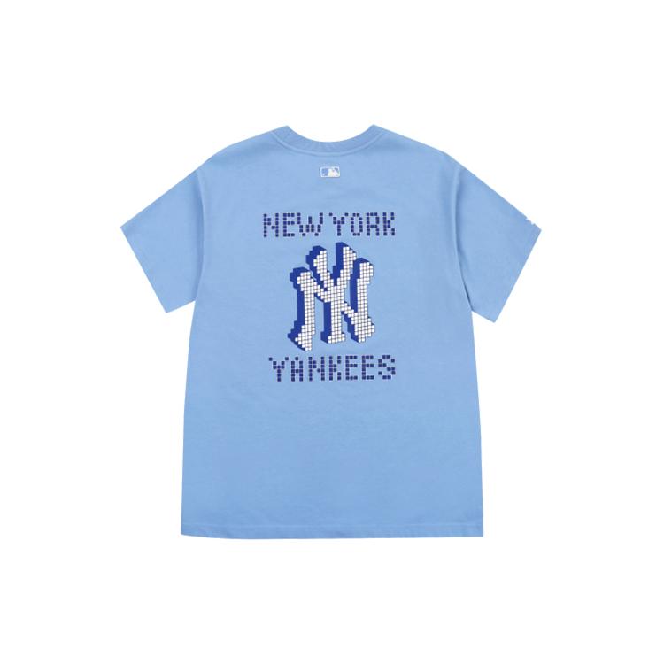 New MLB Set-in Sleeve T-Shirt Unisex Blue 31TSN5131-50S