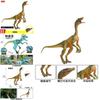 Modello Statico di Dinosauro Compsognathus ed Eoraptor Lunensis con Mascella Mobile per Bambini e Collezionisti