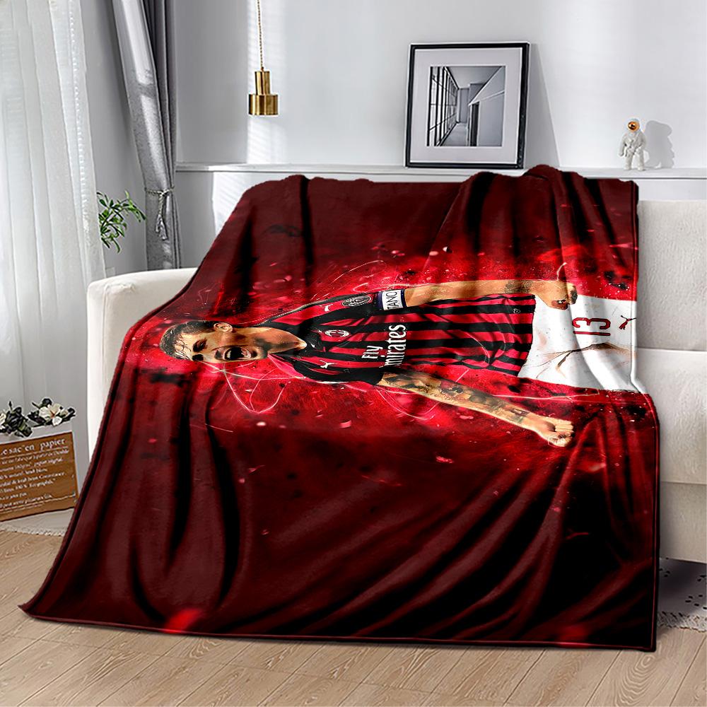 Ac Milan Celebration Moment Blanket Soft & Cozy Suitable for Couch Sofa Picnics Four Seasons Multipurpose Modern Style Birthday Christmas Gift Blanket