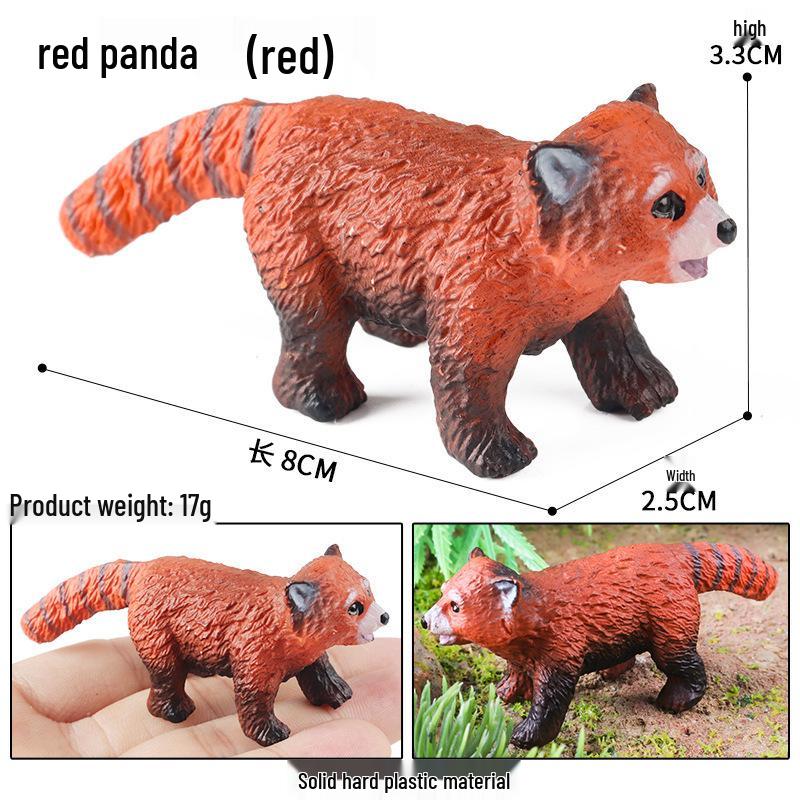 Realistic Jungle Animal Model: Hedgehog, Mouse & Badger Toy