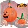 Pumpkin Halloween Costume Inflatable Suit With Cartoon Doll For Walking