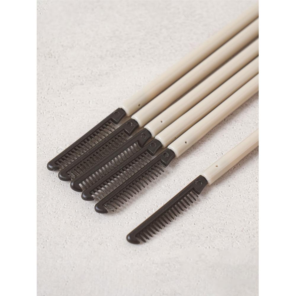 Daiso Eyelash Straightening Stick Comb  Pack Of 6