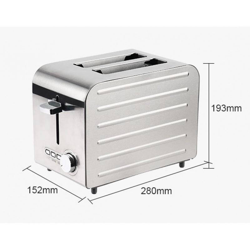 EU Standard Automatic Breakfast Toaster Oven Stainless Steel