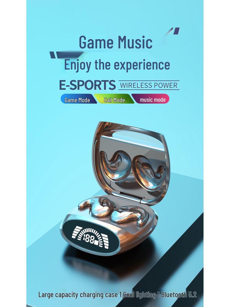 MD528 Ultra-Thin Wireless Bluetooth Earphones: Bestselling In-ear Sleep Device with Dual Host Technology
