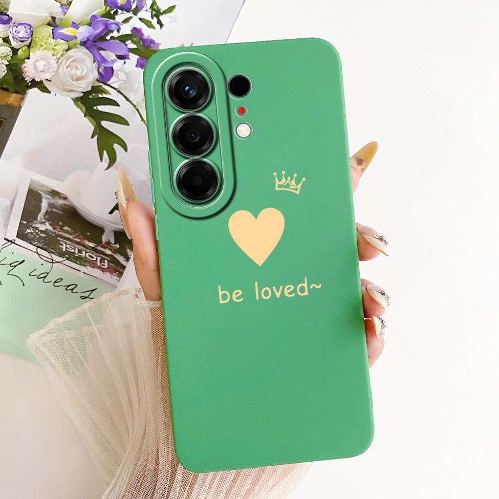 Hülle Für Tecno Camon 50 4G Cover CN5 Luxus Mode Blumen Kawaii Niedlich Bemalt Stoßfest Silikonhülle Für Techno Camon 50 4G
