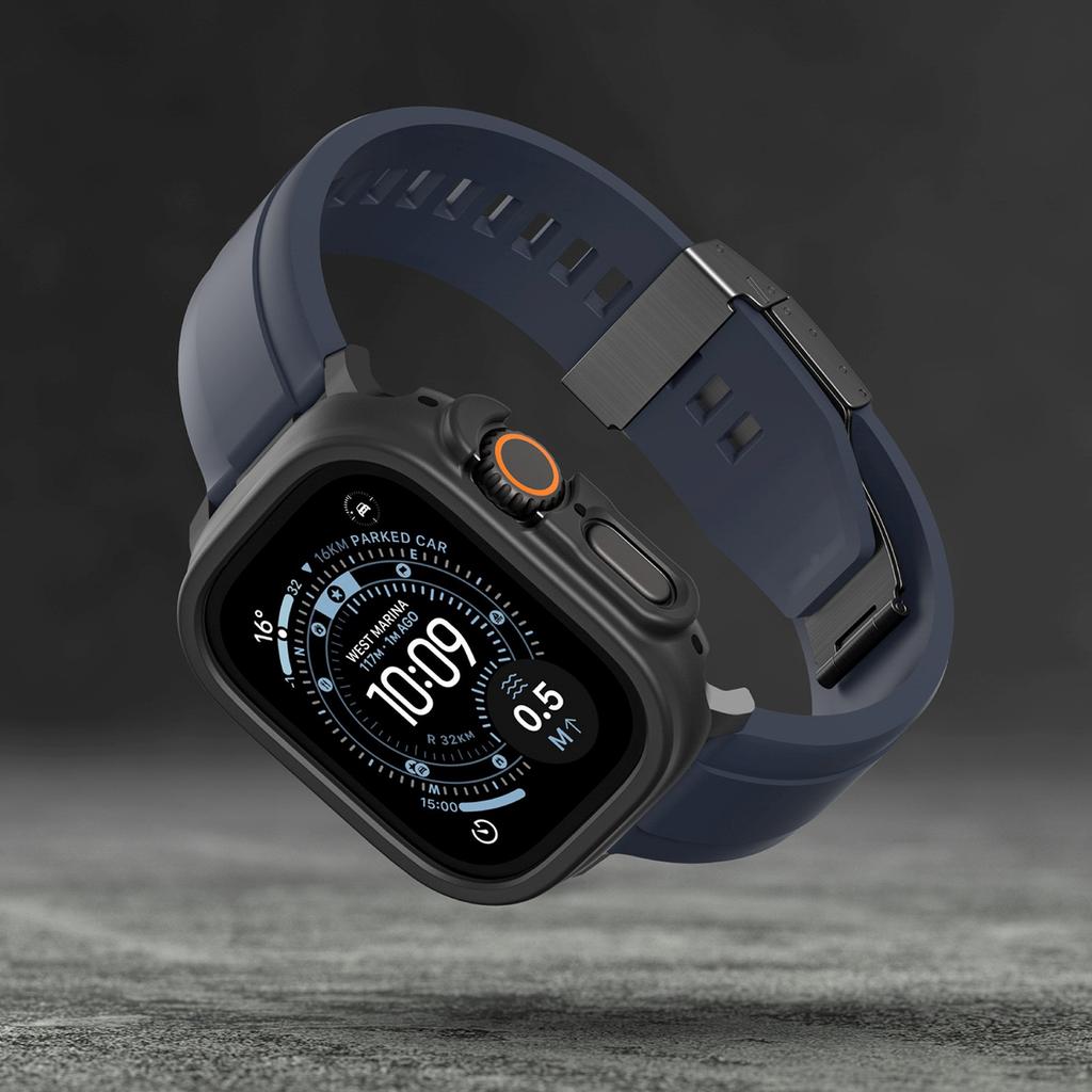 Etui Ochronne Na Apple Watch UItra 3 49 Mm Minimal - Czarne