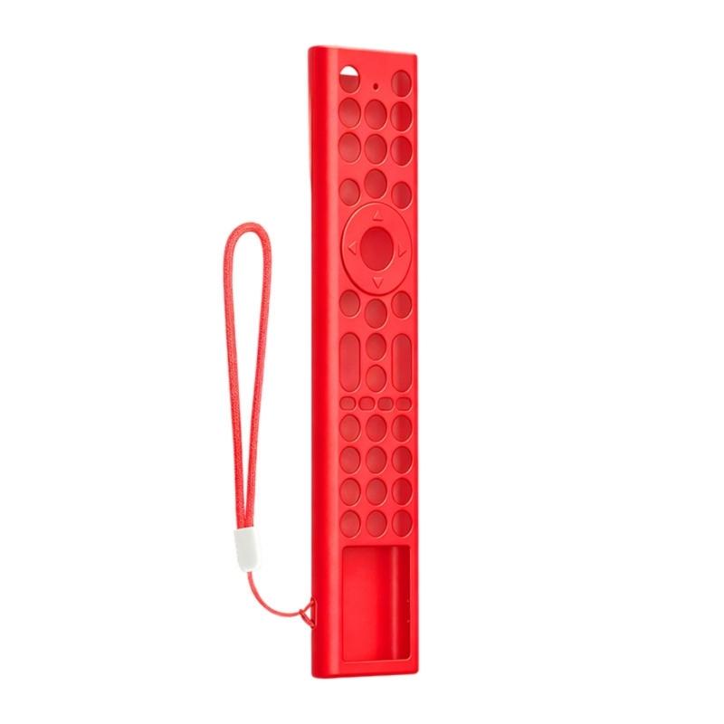 Remote Control Protective Case for ERF6A66, Silicone Sleeve with Open Button and Wrist Strap