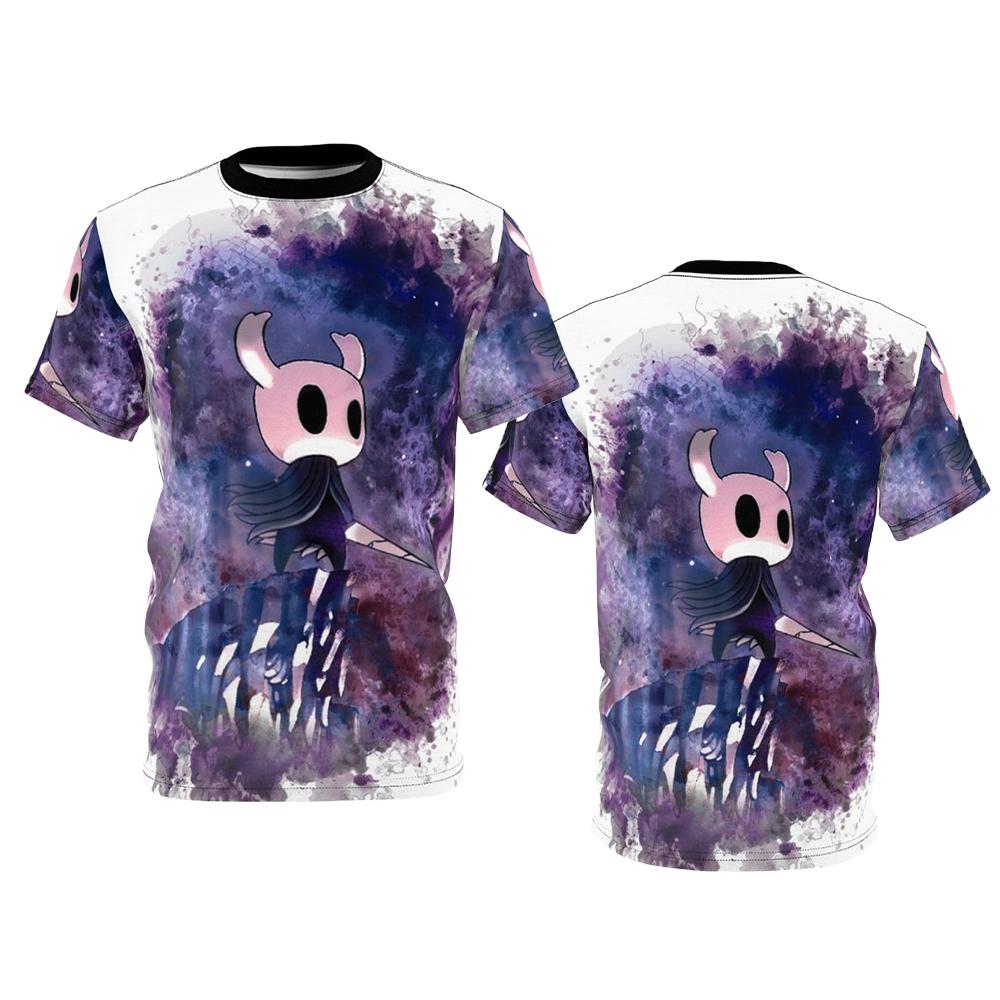 

Summer Kids T-shirt Hollow Knight Print T-shirt Girl Short Sleeves Harajuku Street Fashion T-shirt Boy Summer Tops 100