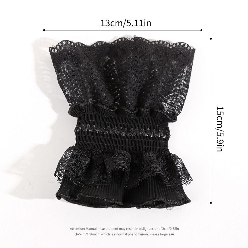 Costume Accessory Fake Sleeves Cuffs Comfortable Lace Cuff Fashion Fake Cuff Daily Accessory