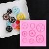 Fondant Molds Food Grade Silicone Cake Chocolake Maker Cake Decor Gray