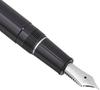 Sailor fountain Pen Professional Gear Slim Silver Black Music Nib 11-1222-920 with Converter