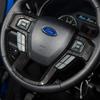 Steering Wheel Panel & Dashboard Cover Trim For Ford F150 2015+ Black Wood Grain