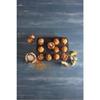 Moules à muffins - lurch - lot de 12 - silicone - 25 cm - marron