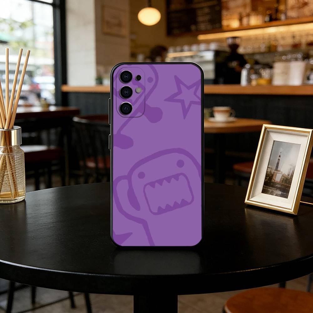 

D-Domo-kun Japan Phone Case Black Silicone Soft For Samsung S25,S24,S21,S22,S23,S30,Ultra,S20,Plus,Fe,Lite Samsung S21lite