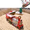 Colorful Electric Toy Train Set With Lights Music And Holiday Cheer For Kids