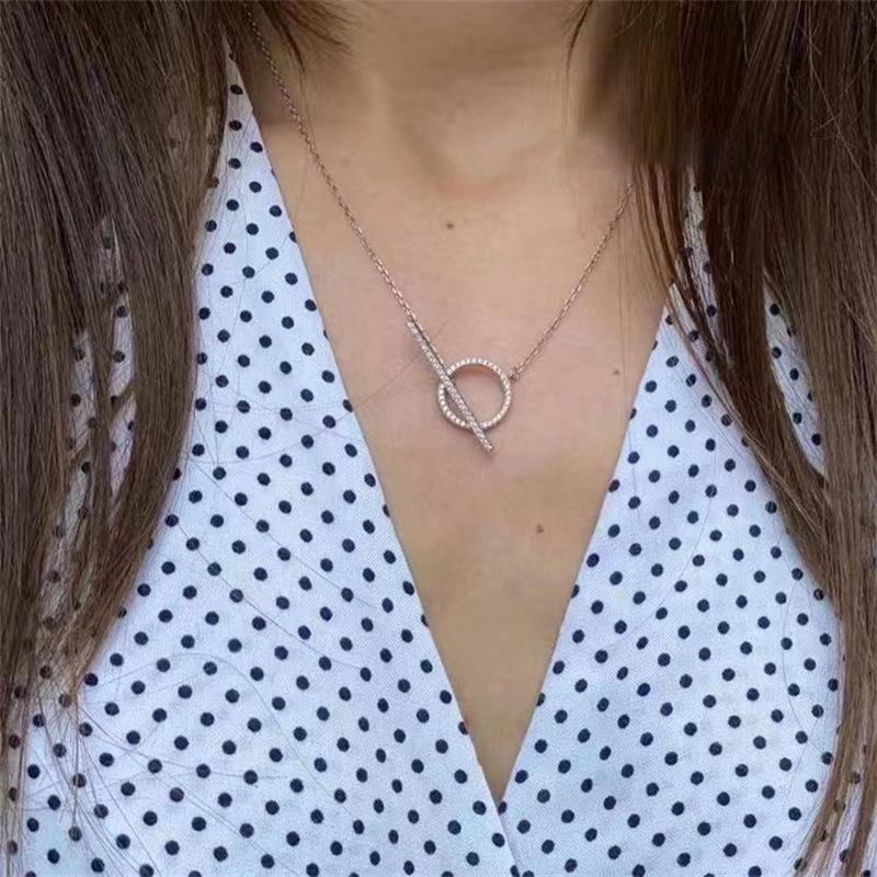Trendige Europäische Stil Promi Halskette für Damen: Vielseitig, Modisch und Perfektes Geschenk