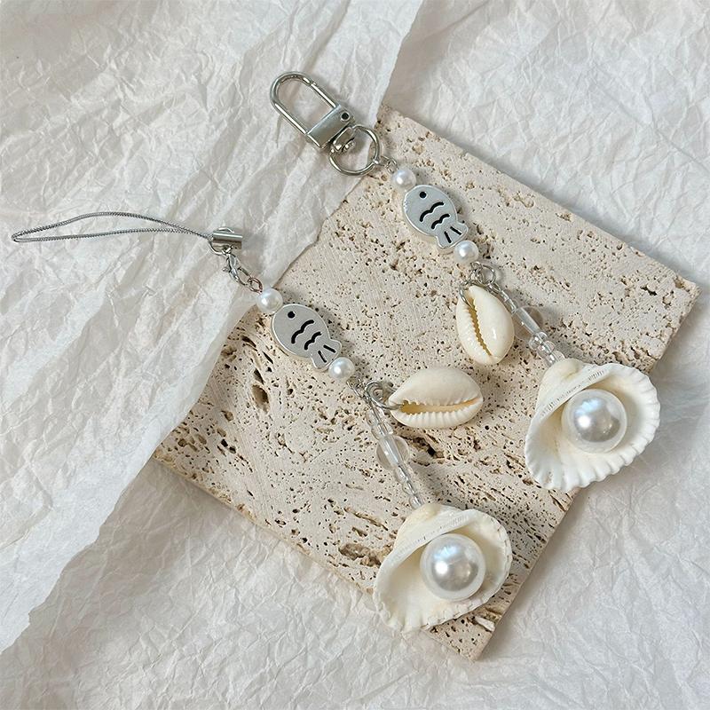 Handykette mit Ozean-Thema, Schlüsselanhänger mit Meeresmotiven, Hai-Handyanhänger, Taschenanhänger-Accessoire