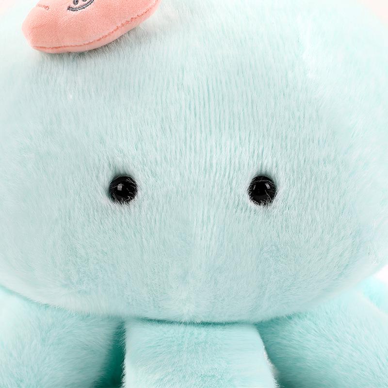 Jellyfish Plush Toy: Soft Marine Animal Octopus Pillow for Bedside or Gift