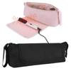 2 In 1 Curling Iron Travel Case with Heat Resistant Mat Portable Hair Dryer Travel Organizer Waterproof for Haircare Accessories