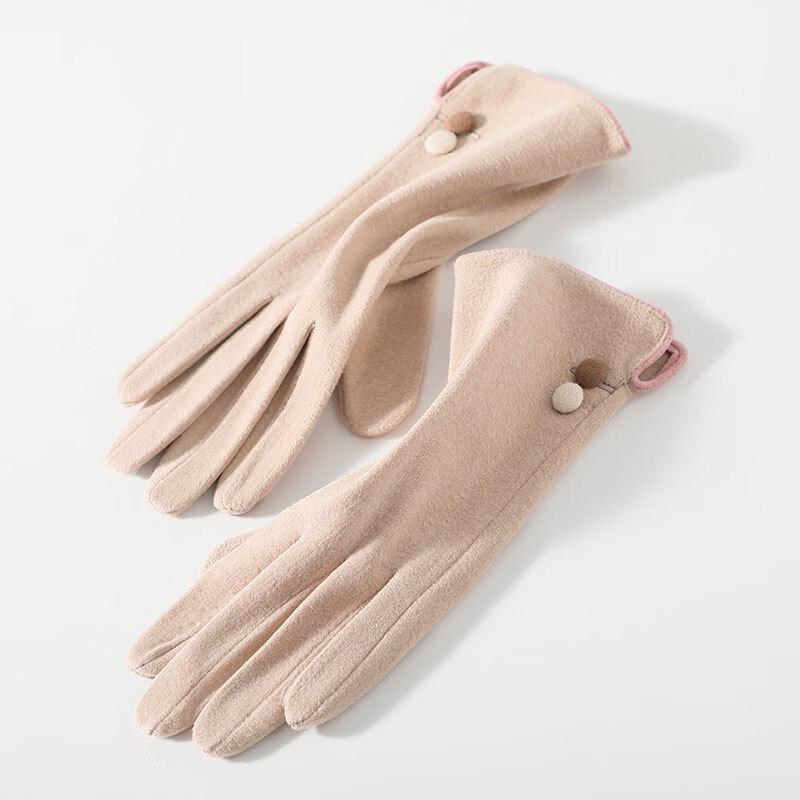 Women s Winter Fleece-Lined Touchscreen Gloves