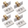 4Pcs Magnetic Balls Door Catches Adjustable Concealed Latches Closet Door Balls Catches Replacement French Door Lock