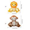 Funny Dog Squeak Toys Puppy Toy Cute Stuffed Chew Toys for Dog Teething Soft Plush Cool Stuffed Dog Toys