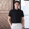 Fengmao Men's 7A Antibacterial Silk Blend Cooling Polo Shirt