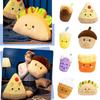Creative Cartoon Snack And Beverage Little Rabbit Plush Pillow Sofa Cushion Stuffed Toy For Girls