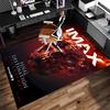 1pc Final Destination Bloodlines Print Area Rug - Soft, Washable Non-Slip Indoor Mat for Office Chairs, Living Room, Home Office Decorative Rug