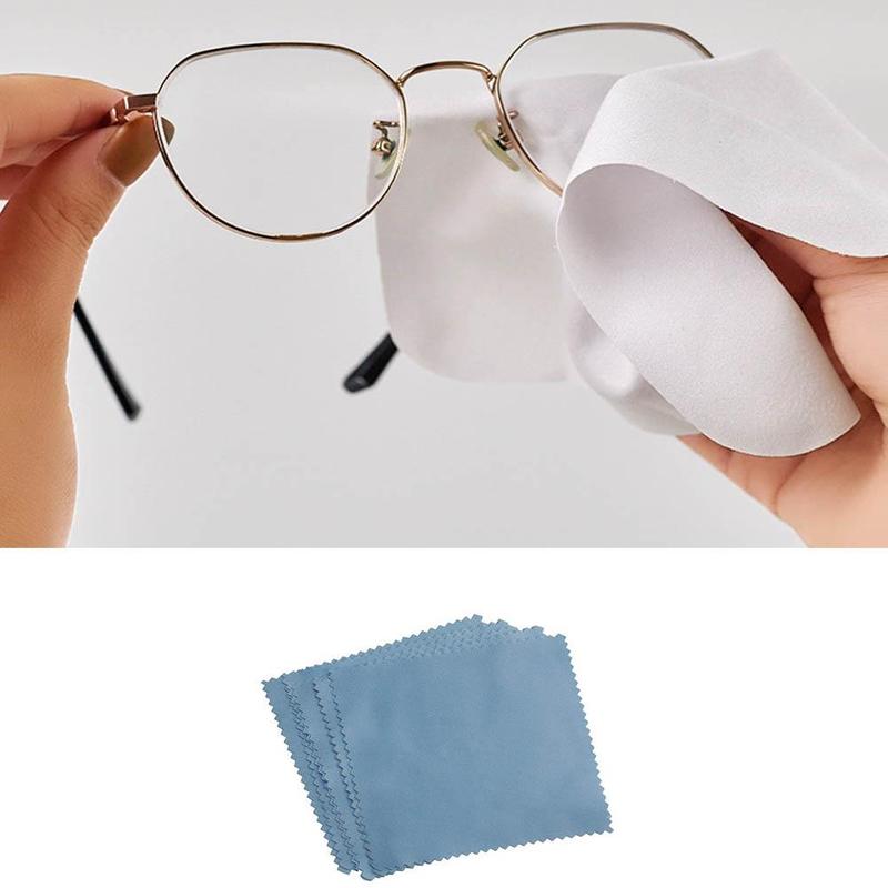 1Pcs High Quality Glasses Cleaner Microfiber Cleaning Cloth for Lens Phone Screen Reusable Cleaning Wipes Eyewear Accessories