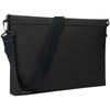 Calvin Klein Embroidered Letter Commuter Portable Flap Shoulder Messenger Fabric Crossbody Bag Men Bags Space-Black 4D1222G-UB1