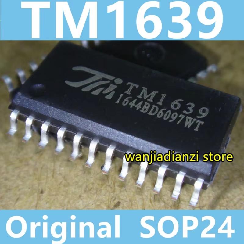 

5pcs Original TM1639 SOP24 LED Patch package LED digital tube display driver IC new spot