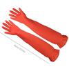 45/56 cm lange Latexhandschuhe für Aquarien, Fischtanks, Industriehandschuhe, dicke Schutzhandschuhe, wasserdichte Gummilatex-Geschirrspülhandschuhe