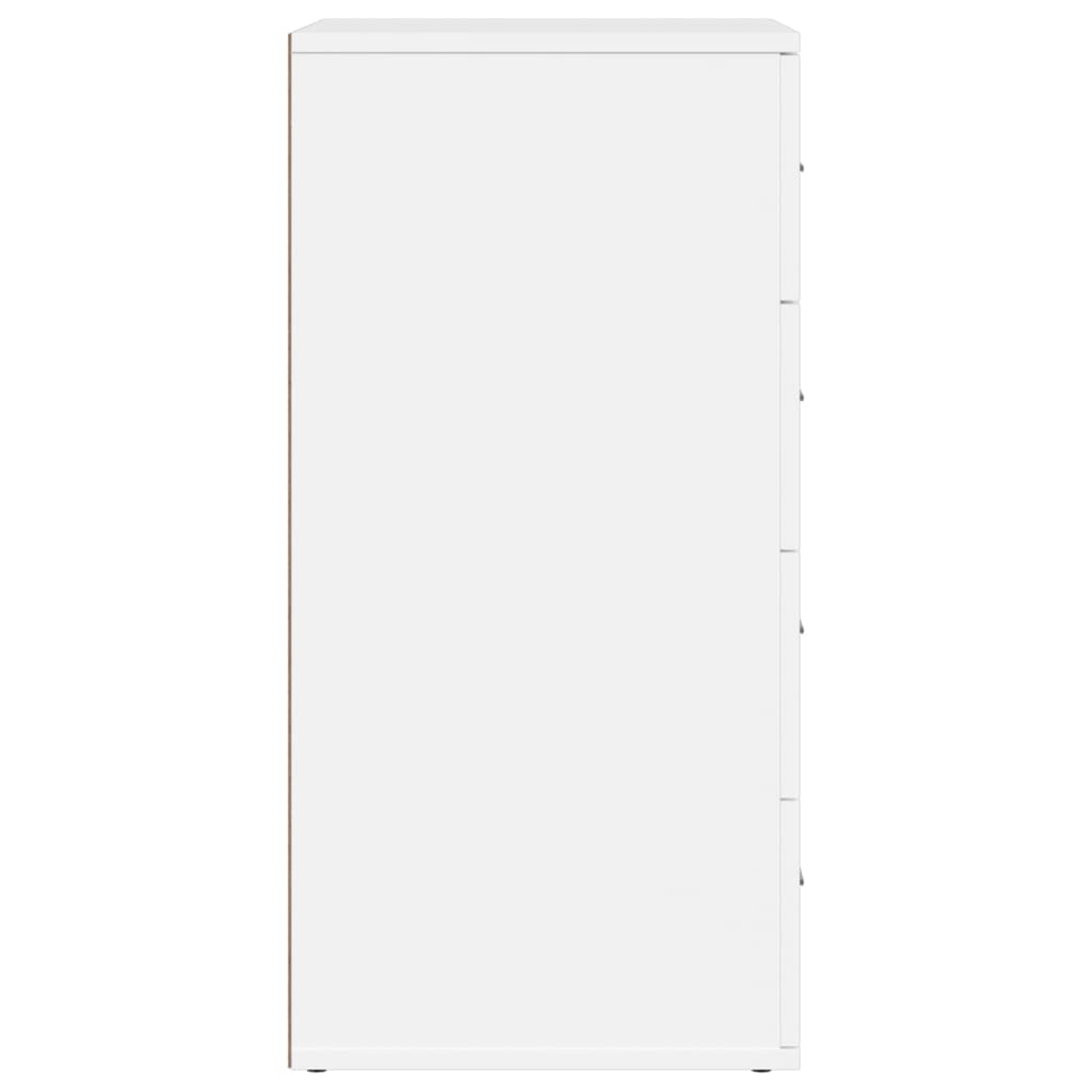 Vidaxl Cabinet, White, 60X39X80 Cm, Wood-Based Material