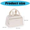 Large Capacity Insulated Lunch Bag Thermal Handbag For Work School Picnics Easy To Clean Lightweight Food Storage Bag