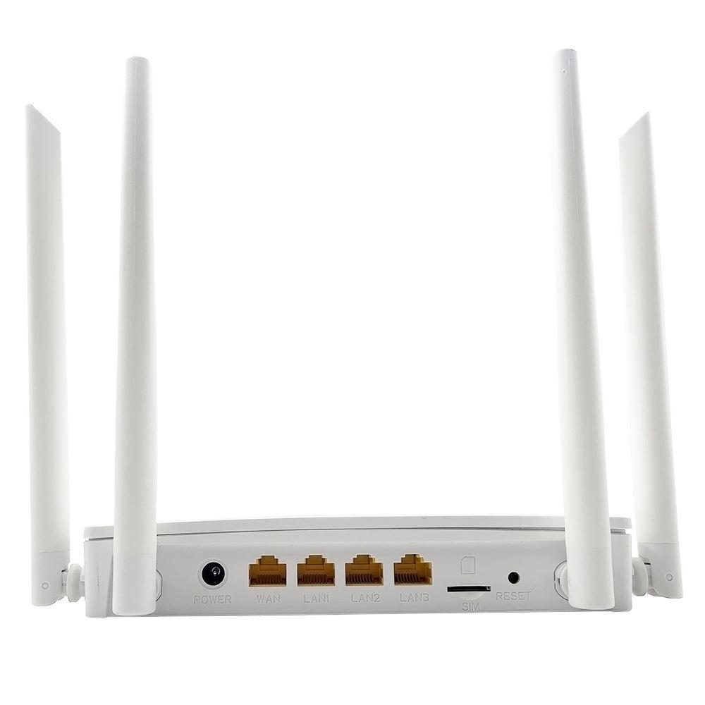 4G 300Mbps Wireless Router with 4 External Antennas & SIM Card Hotspot Booster