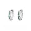 Simple Geometric Frosted Earrings Female Cold Wind Temperament Earring Buckle Niche Hundred with Earrings Affordable Dainty Earrings Daily Wear