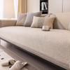 New Sofa Cushion, Universal In All Seasons, Light Luxury, High-End Seat Cushion, Anti-Cat Claw Imitation Hemp Sofa Cover Cover Cloth