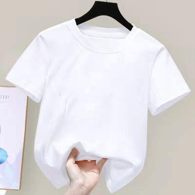 Kinder Baumwoll T-Shirt Sommer Kurzarm Unifarben Basic Casual Kinderkleidung 3-8 Jahre A-Klasse Qualität Schlichtes Design
