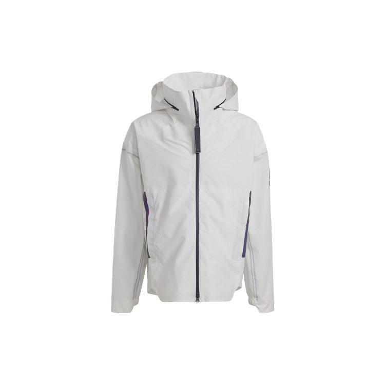 adidas MYSHELTER Kurtki Męskie Białe Z Kapturem Umiarkowane Inne GK8707