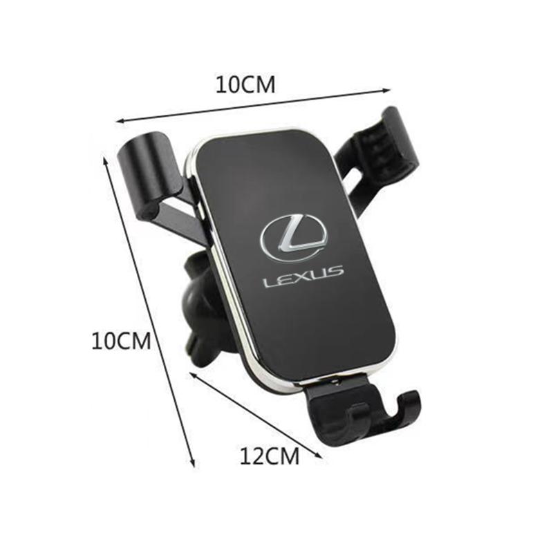 Universal Car Phone Holder Gravity Mobile Stand GPS Support Auto Air Vent Mount For Lexus F SPORT ES RX NX LS UX LM LX GX LC RZ
