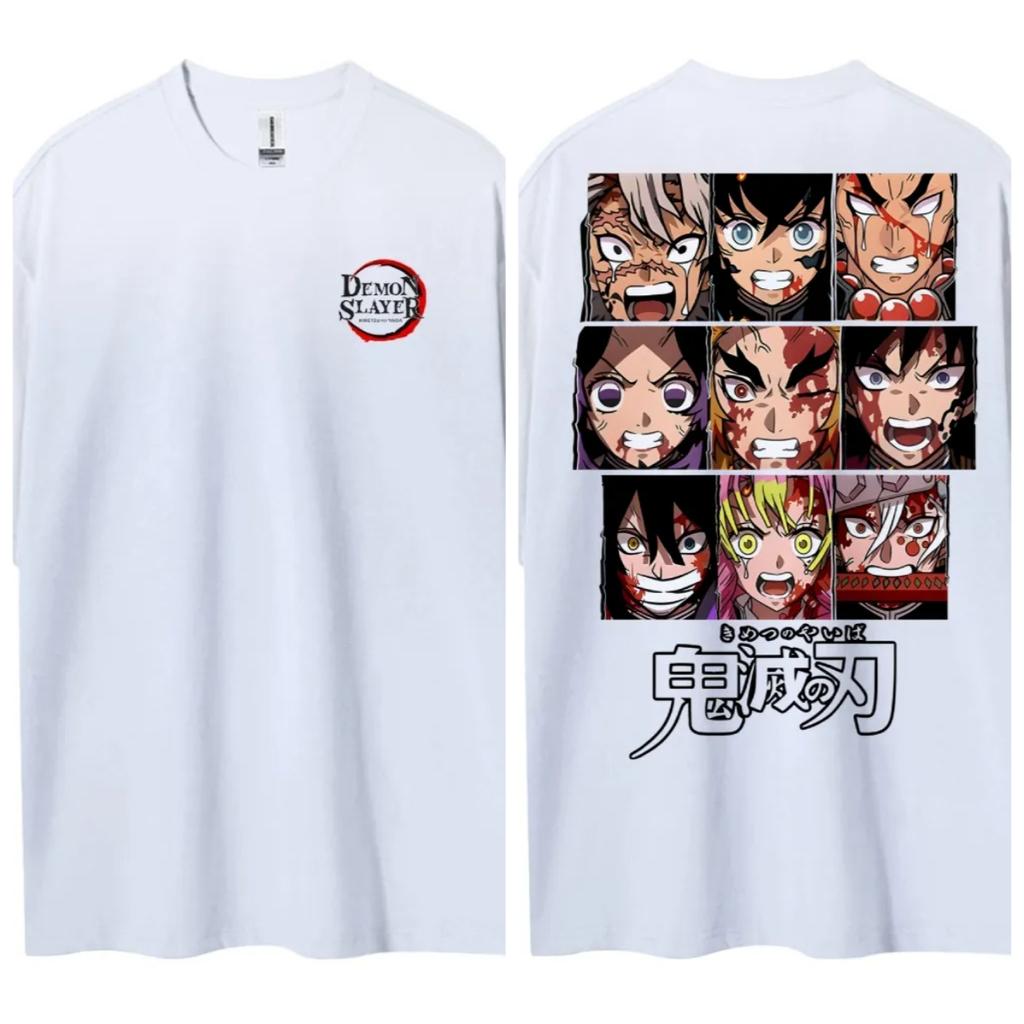 Demon Slayer Japanese Hotblooded Anime Classic Characters Sports Casual Shortsleeved Comfortable Halfsleeved Popular Top